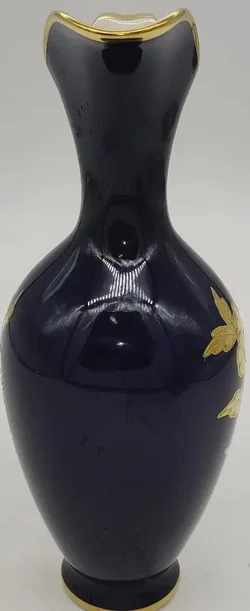 Echt Kobalt Bavaria Krug mit Gold Verzierung – Vorschau 5