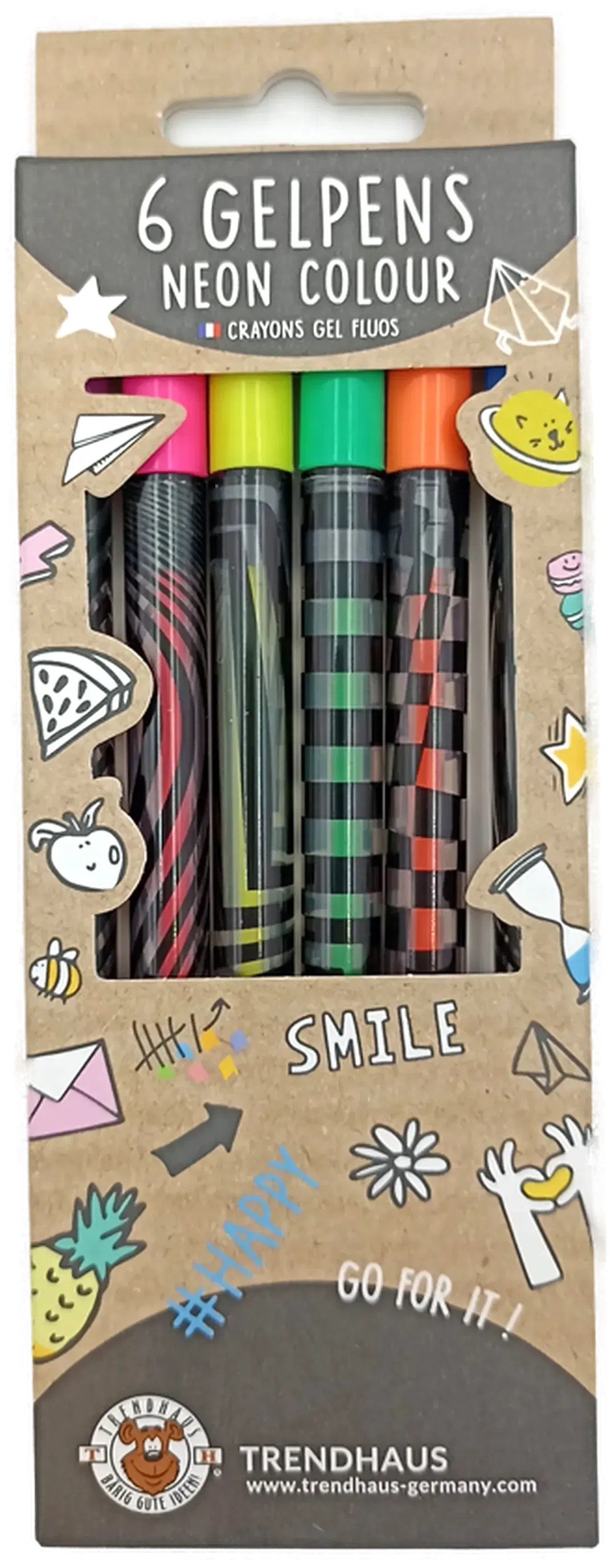 Trendhaus 6 Gelpens Neon Colour - Bild 1