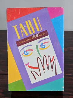 TABU - Gesellschaftsspiel - MB Spiele - Bild 1
