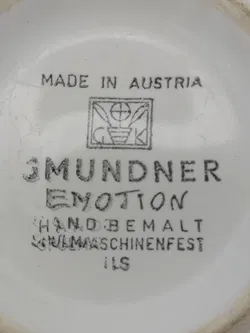 Gmundner Keramik Emotion Tasse und Untertasse  mehrfarbig - Bild 2