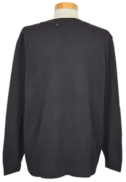  KASA Strickmoden Vintage Damen Pullover, schwarz - Gr. XL  - Bild 3