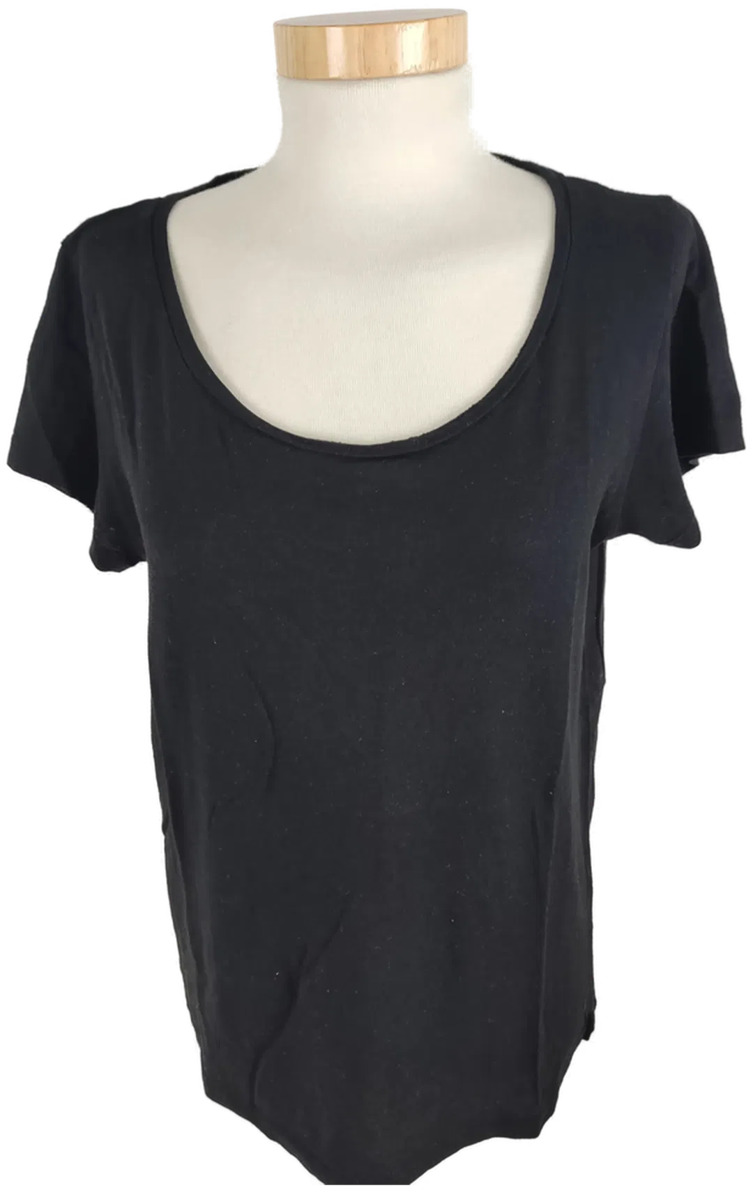 Pull & Bear Damen T-Shirt, kurzarm, schwarz, Größe M - Bild 1