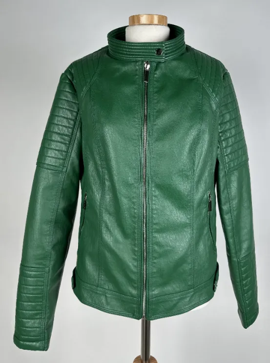Kelrebec - Damenjacke Kunstleder- Gr. 2XL – Bild 2
