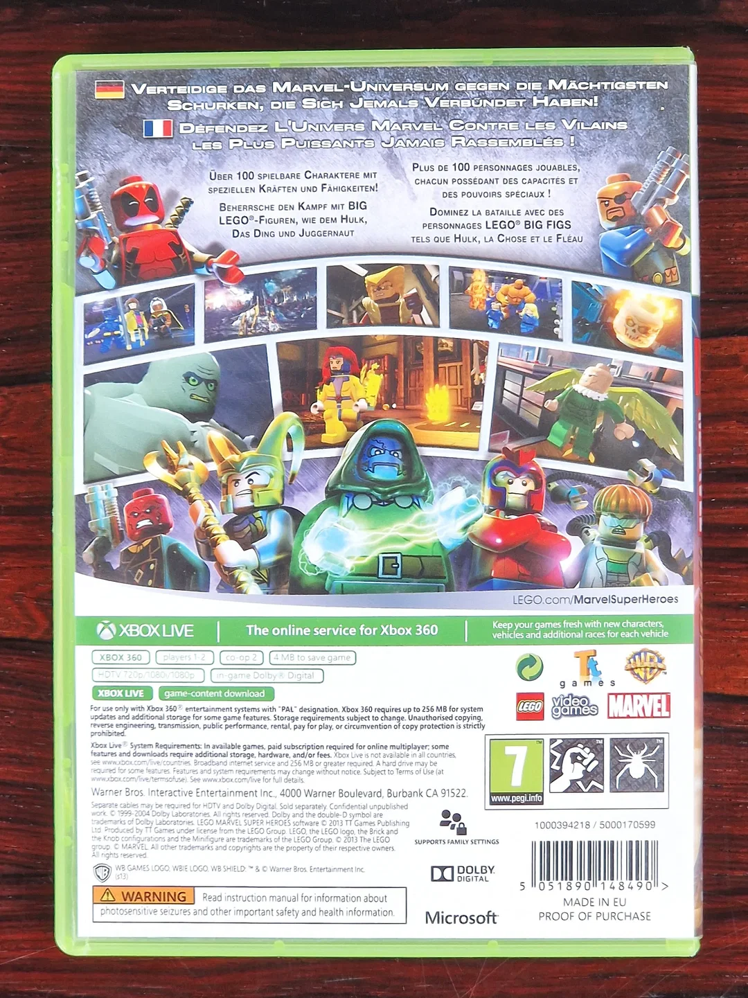 LEGO Marvel Super Heroes - Xbox 360 - Spiel – Bild 2