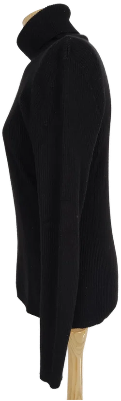 Pullover "Pal Zileri", langarm mit Rollkragen, schwarz, Größe 34 – Vorschau 2