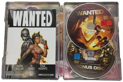 DVD WANTED Angelina Jolie, James McAvoy and Morgan Freeman 