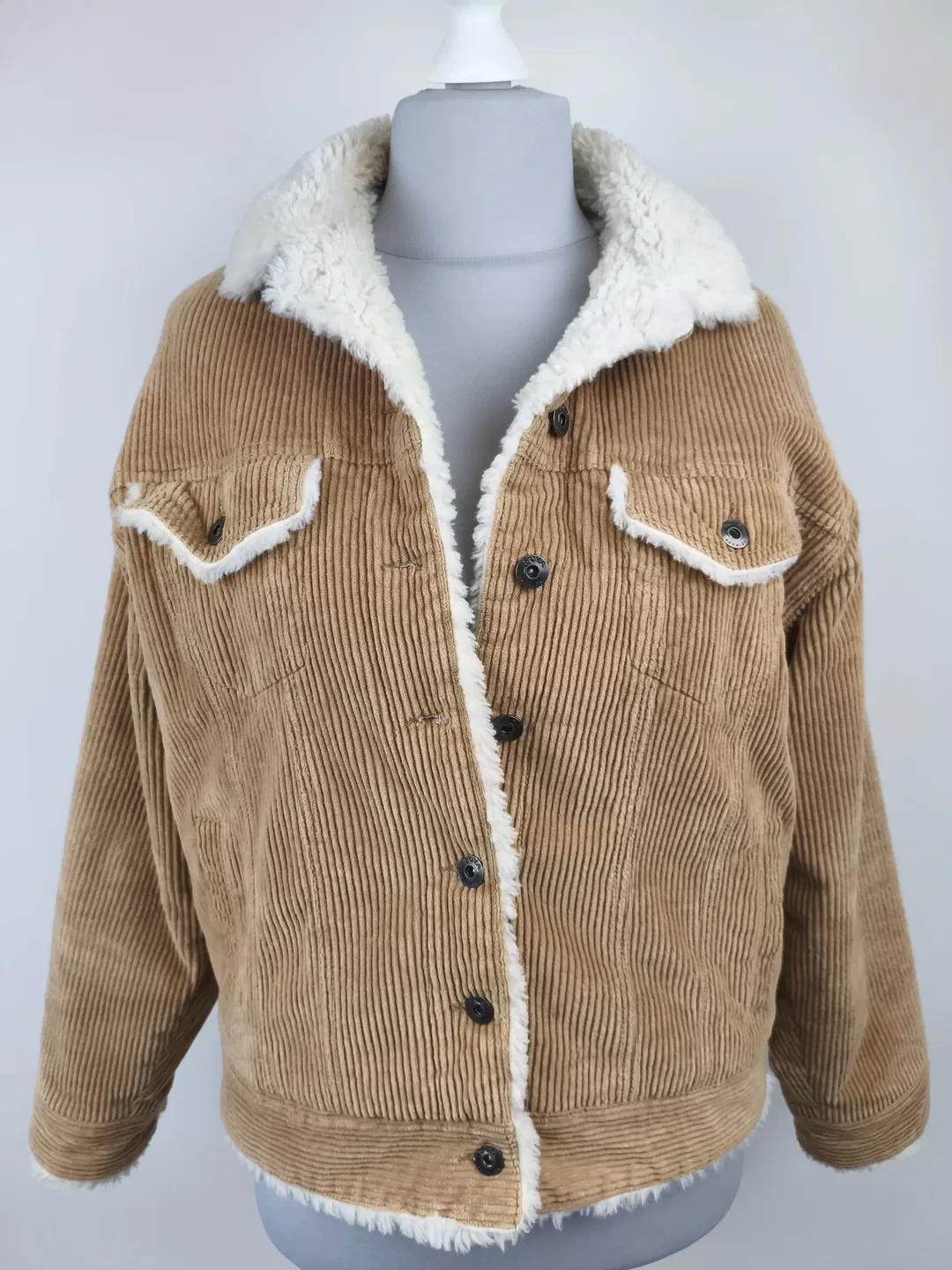 Soya Fashion, Samtjacke gefüttert Gr. M - Bild 4