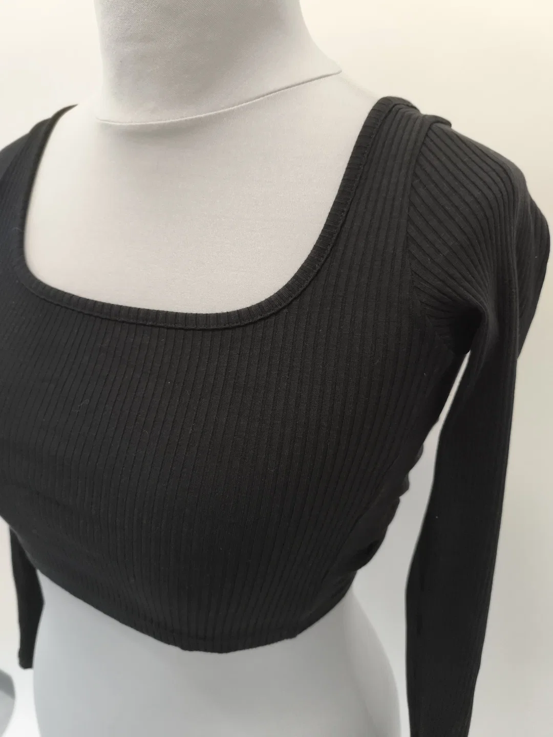 Top Damen, Stradivarius, XS, bauchfrei – Bild 3