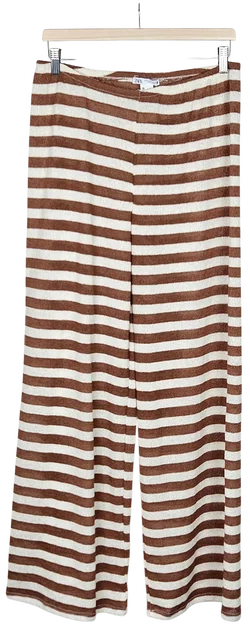 ZARA Damen Hose, braun/beige - Gr. L - Bild 1