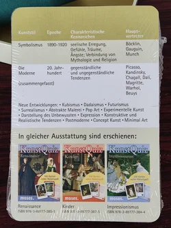 Kunst Quiz Blumen - Kartenspiel - moses. – Vorschau 2