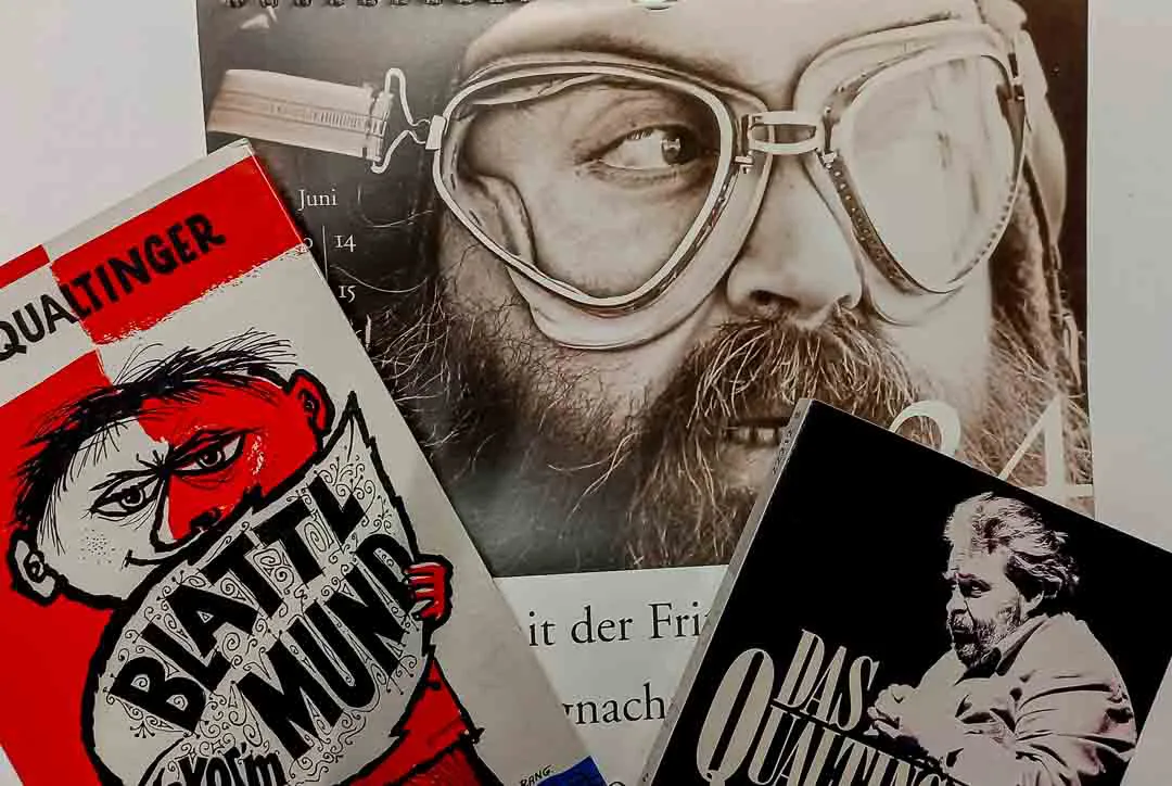 Der Qualtinger: Helmut Qualtinger Konvolut – 2 Bücher & Kalender Sammleredition - Bild 1