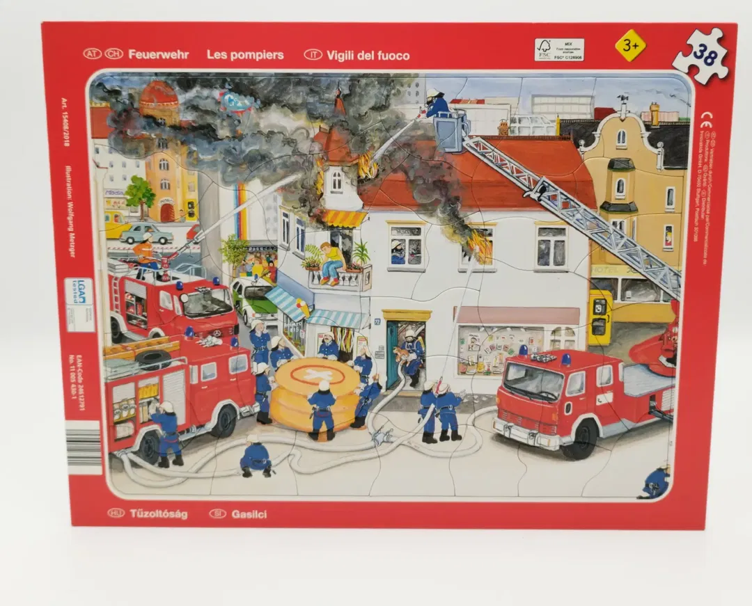 Kinderpuzzle Sonstige Feuerwehr 38 Teile | Geschenkidee - Bild 1
