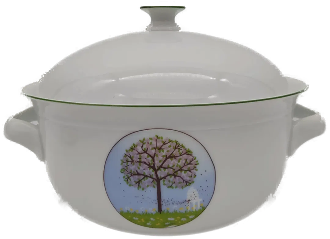 Tschechoslowakei MZ Porzellan Suppenschüssel  Vintage - Bild 4