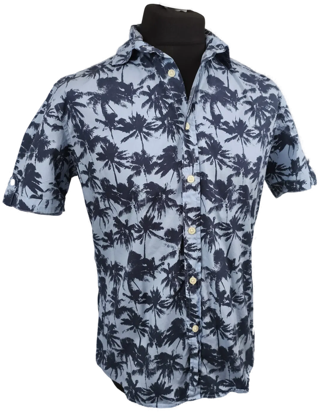 Esprit Herrenhemd, Gr. M, Hawai - Bild 1