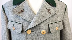 Original Schladminger Herren-Janker, grau - Gr. 24 - Bild 5