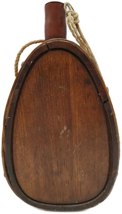 Feldflasche aus Holz ca. 29 cm hoch  - Bild 2