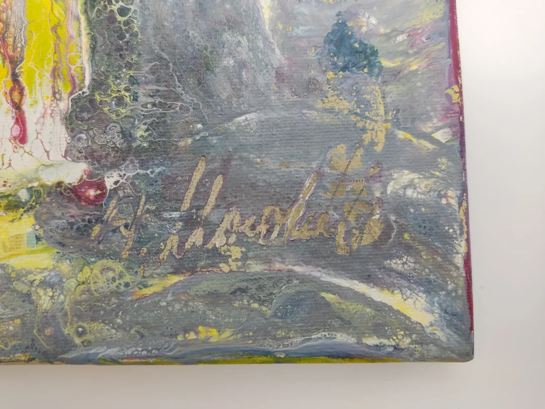 Öl auf Leinwand "lasting friendship" – Bild 2