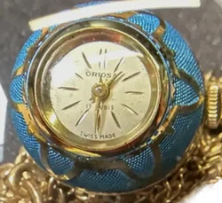 Vintage Oriosa Swiss Made Uhr/Halskette - Bild 2