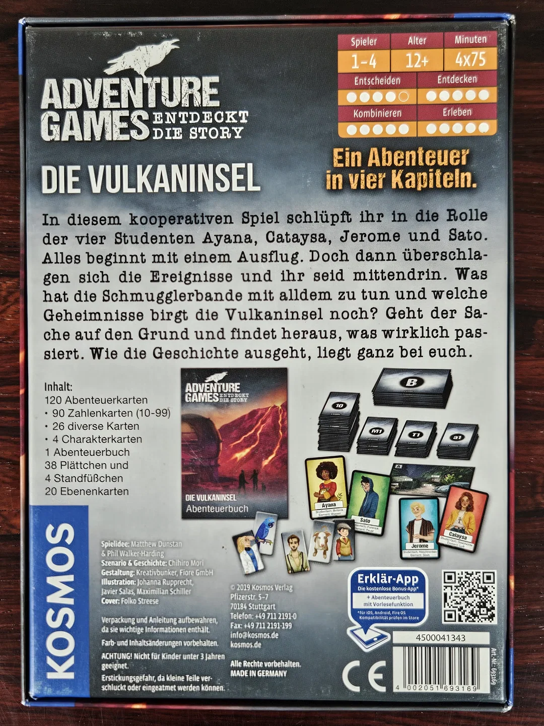 ADVENTURE GAMES Entdeckt die Story - Die Vulkaninsel - - KOSMOS – Bild 2