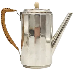 J. L. Herrmann Wien - Kaffee-Set versilbert  - Bild 2