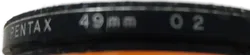 B+W und ASAHI Pentax 49ES 5x Rot , 49ES 3x Gelb, 49mm 02 Orange Filter Sonnenblenden Kamera - Bild 5