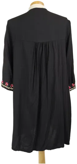 Sonstige Damen Bluse Verschlusslos schwarz , M/38 - Bild 2