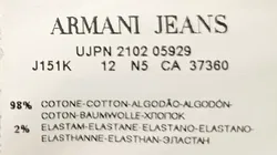 Armani Jeans Damen Jeans dunkelgrau Gr. 30 - Bild 5