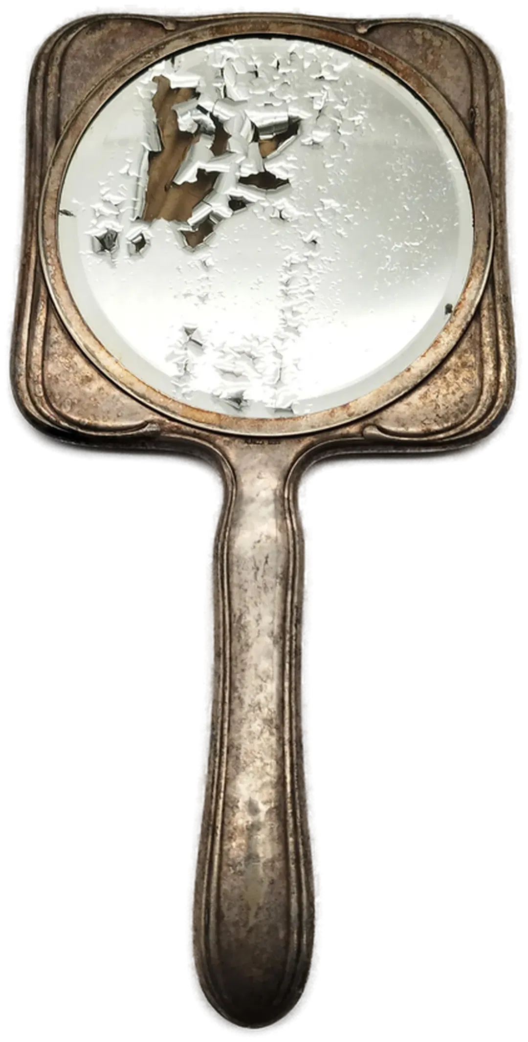 Handspiegel Alpacca-Silber | Einmaliges Unikat - Bild 1