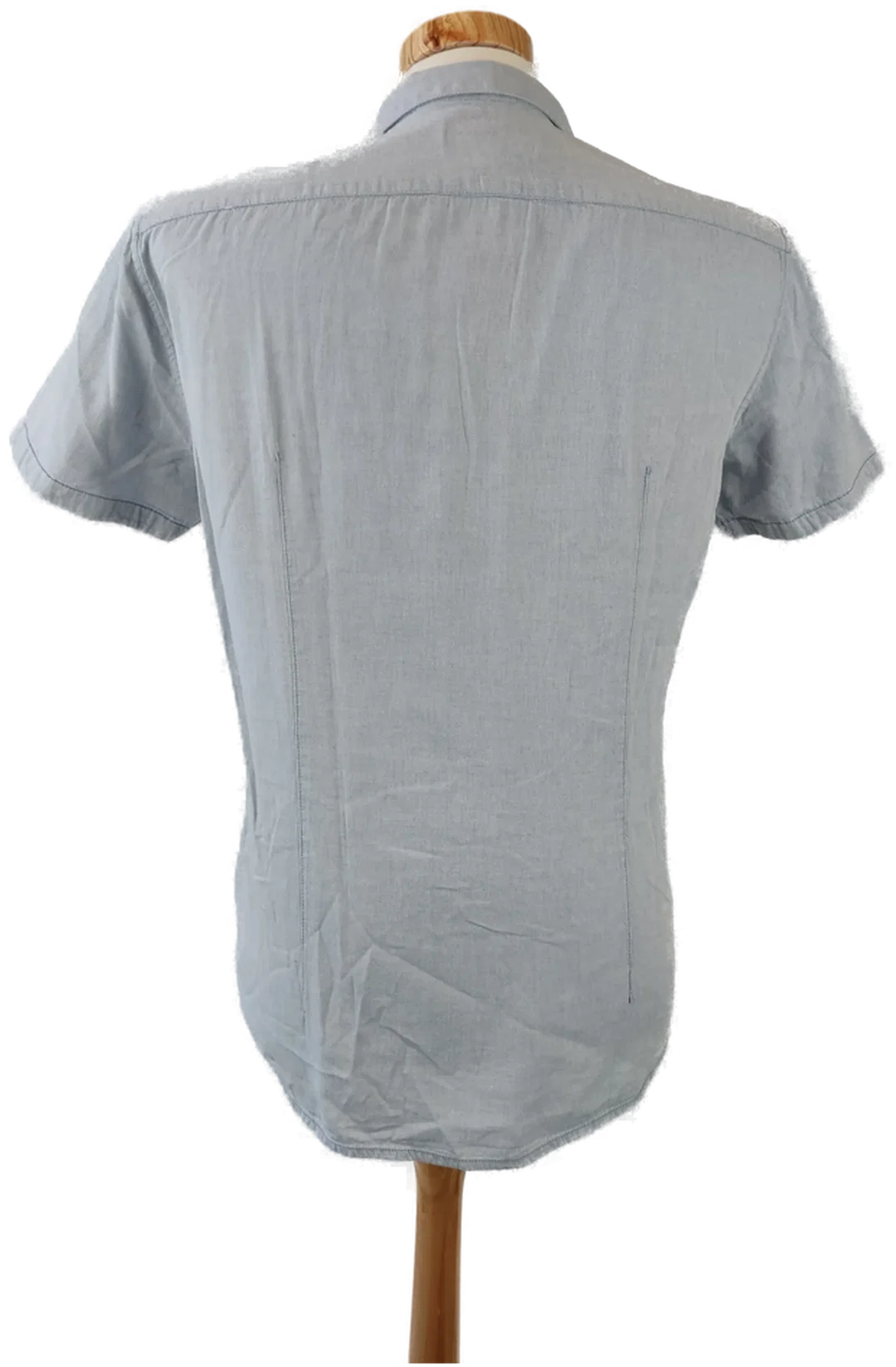 Tom Tailor Denim Herrenhemd, hellblau - Gr. M – Bild 3