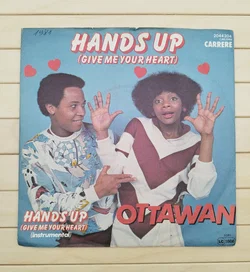 Ottawan, Hands Up (Give me your heart), Vinyl Single  – Vorschau 1