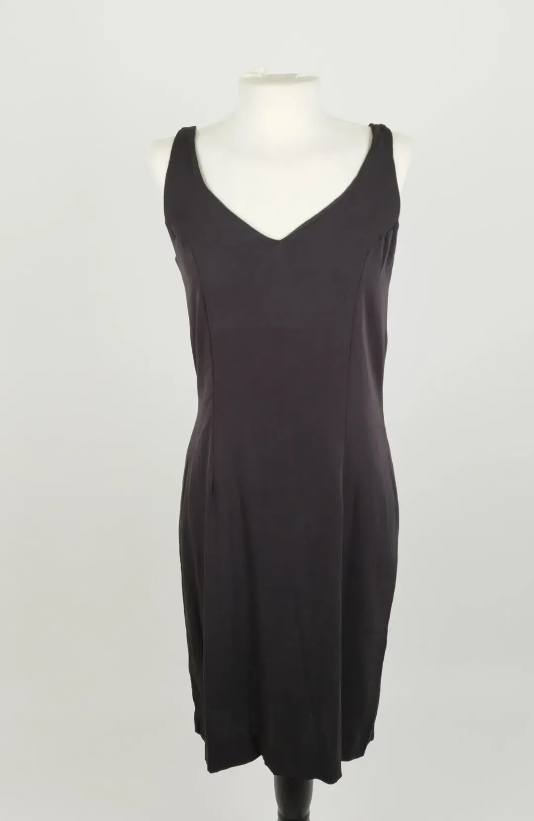 Manila Grace Schwarzes Abendkleid - 94% Seide, 6% Elasthan - Bild 1
