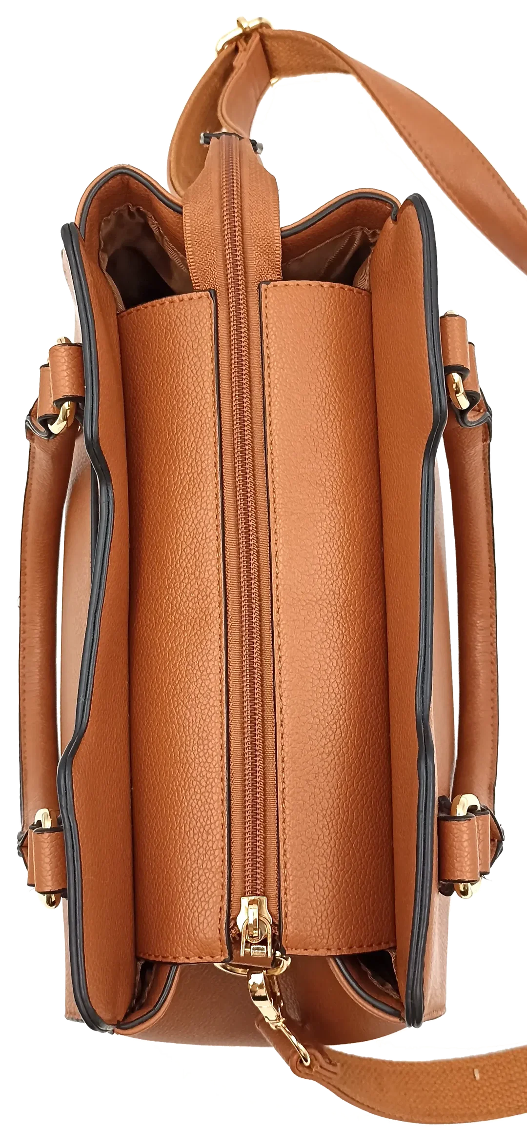 Igolumon Damen Henkeltasche congnac – Bild 6