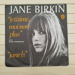 Jane Birkin, Je t' aime moi non plus, Vinyl Single (1974 Neuauflage)  – Vorschau 1