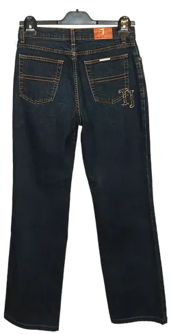 Trussardi Jeans Damen Jeans dunkelblau Gr. UK 28 - Bild 2
