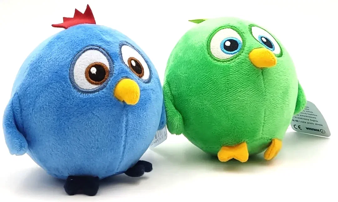 Antistressball Set im Angri Bird Plüsch Design  - Bild 1