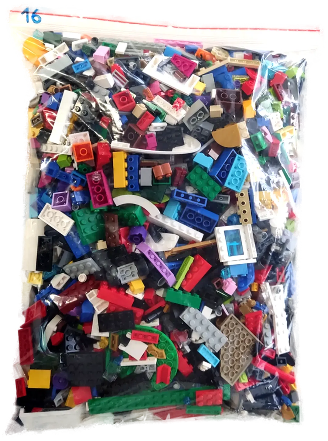  1,5 Kilo LEGO Steine gemischt Nr. 16 - Bild 1