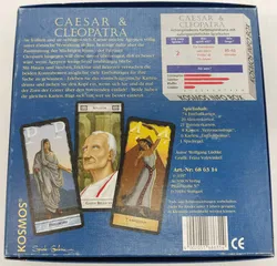Kosmos Caesar & Cleopatra - Duell der Herrscher: Kartenspiel für 2 Spieler - Bild 2