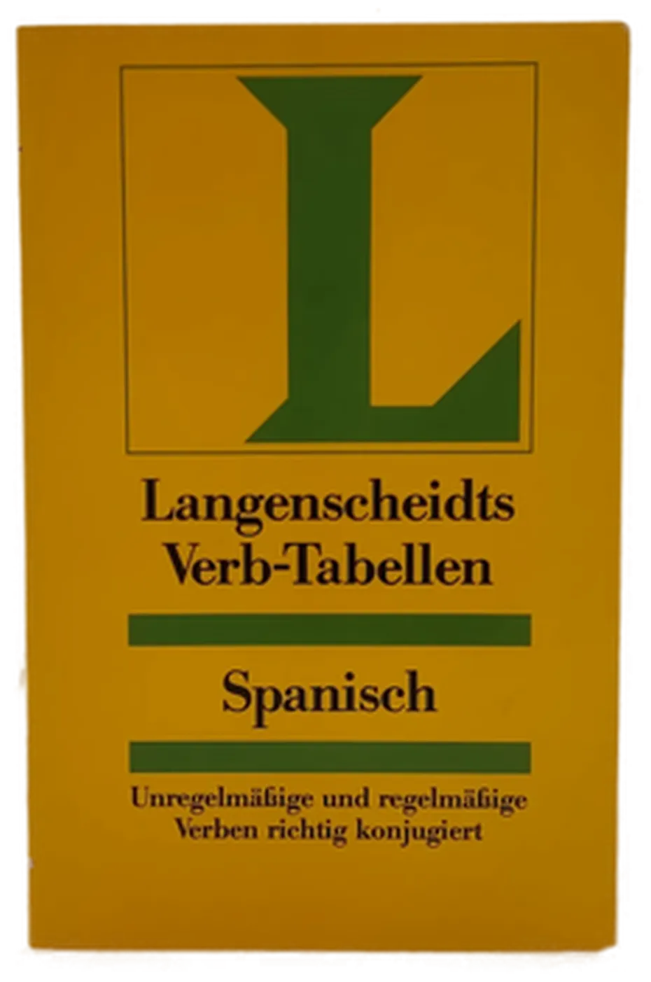 Buch "Langenscheidts Handwörterbuch Deutsch-Spanisch" und "Verb-Tabellen Spanisch" – Bild 3