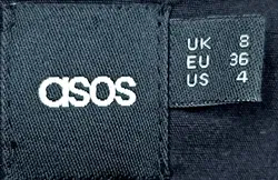 Asos Maxi-Abendkleid weinrot Gr. S - Bild 4