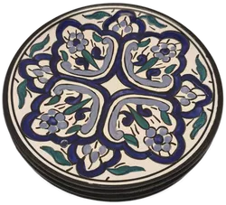 Set 4 Wandteller, Deko, Keramik Tunesien - Bild 3