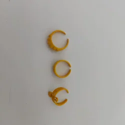 3er Ringset gelb - Bild 3