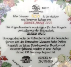 Hutschenreuther Sammelteller - „Grande Finale 2002“ von Ursula Band (Teller 864) - Bild 3