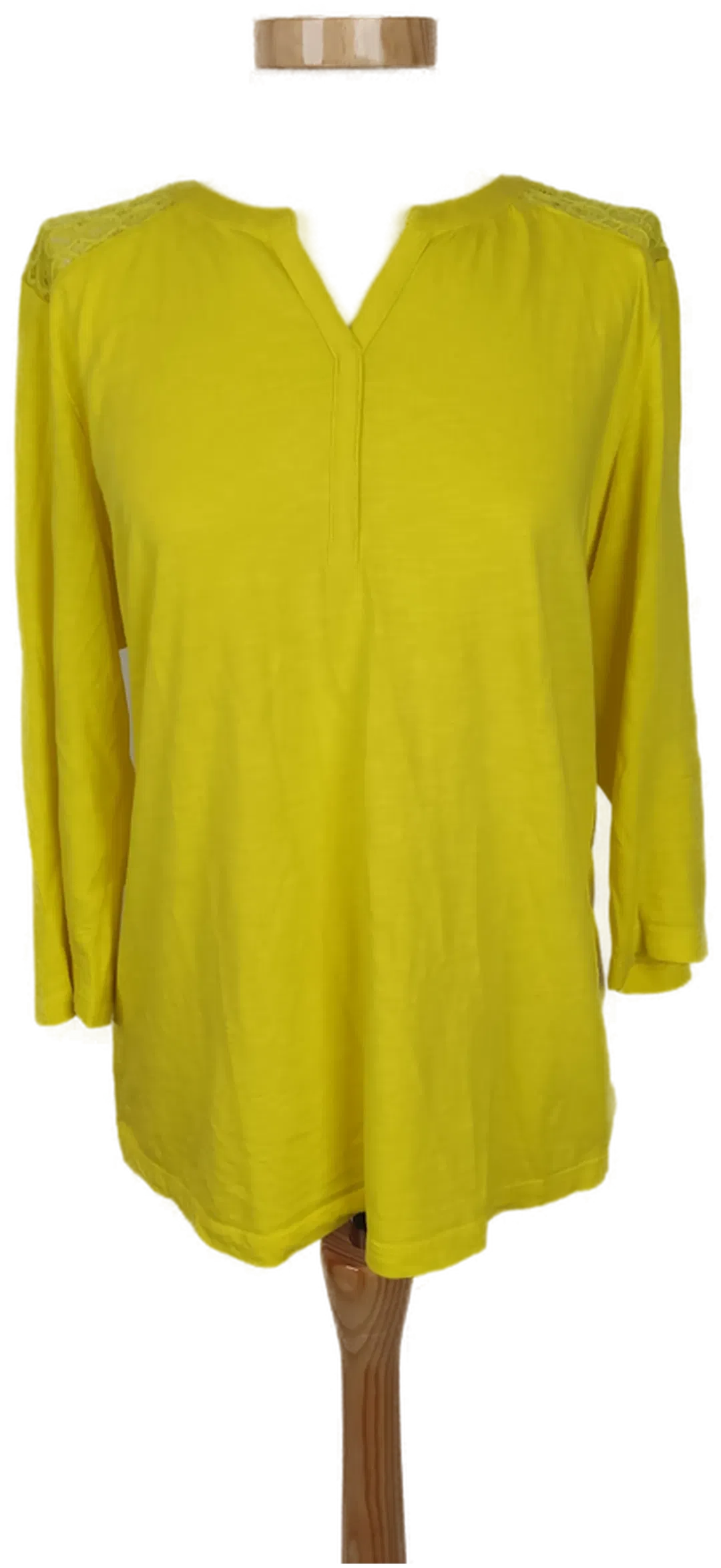 Street One Damen Shirt Top 3/4-Arm gelb - XL/42 - Bild 1