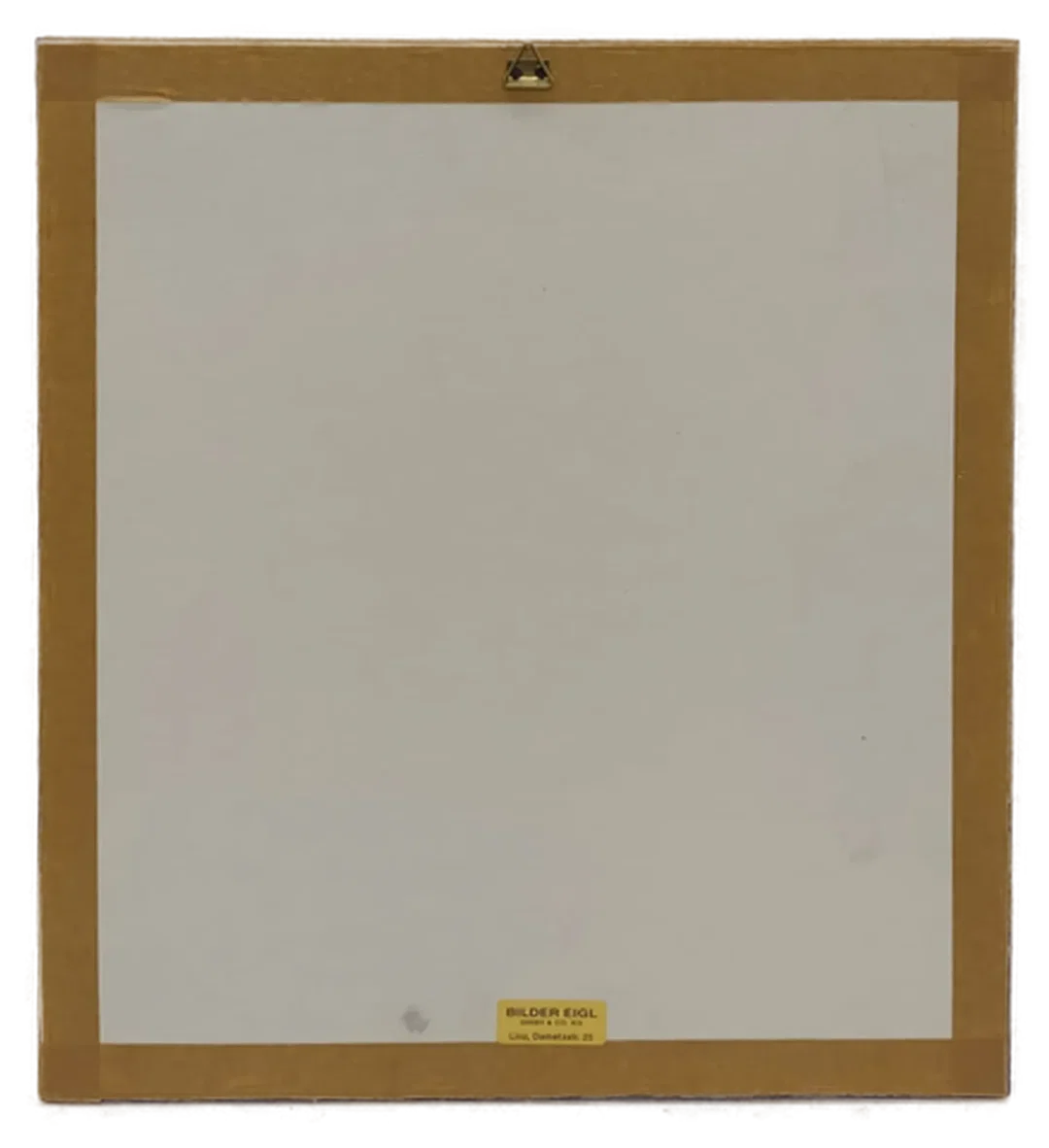 Besticktes Bild / Heiligenbild mit Bilderrahmen in Schwarz, 33x36cm – Bild 2