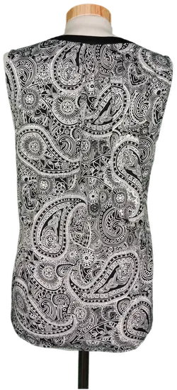 Vero Moda Damen Bluse schwarz-weiß - S/36 - Bild 2