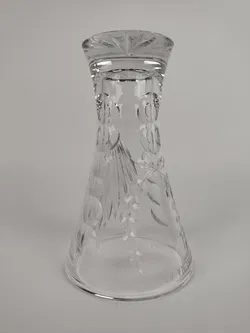 Große Glasvase, geschliffen - Bild 5