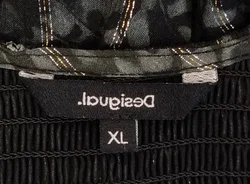 Desigual Damen Maxikleid schwarz mit Schmetterlinge Gr. XL – Vorschau 3