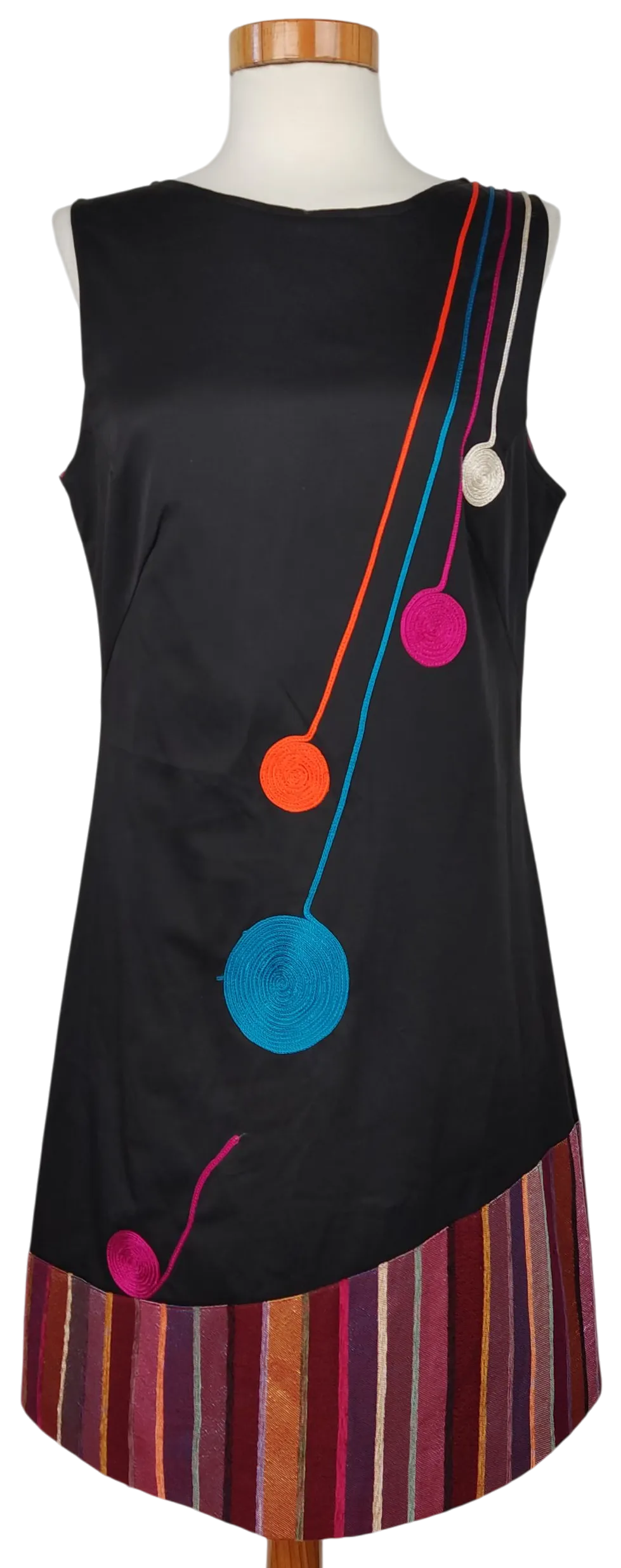 Ojalá Paloma del Pozo Damen Midikleid, schwarz - Gr. L  - Bild 1