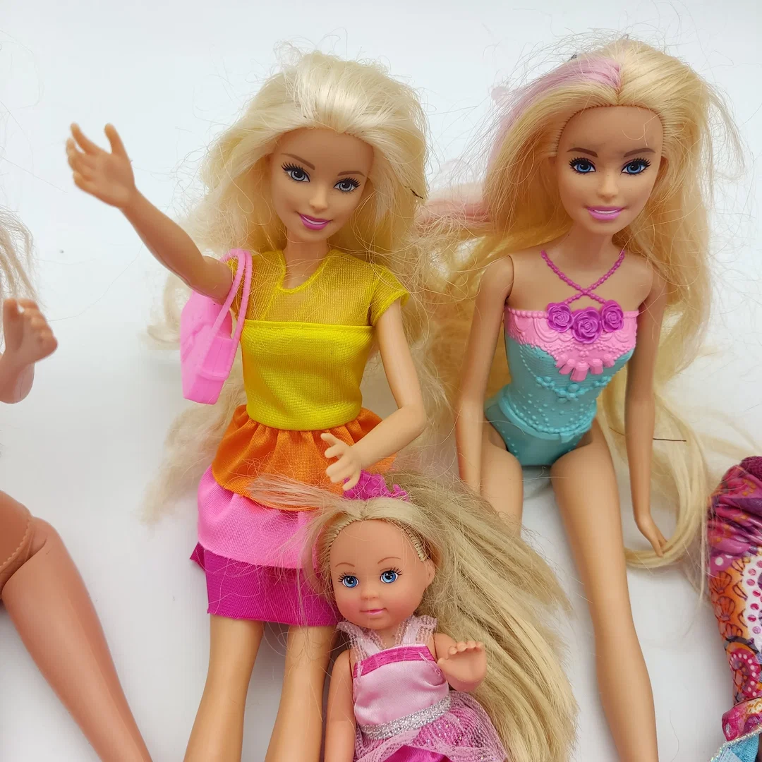Barbiepuppenset 5-teilig mit Zubehör – Bild 2