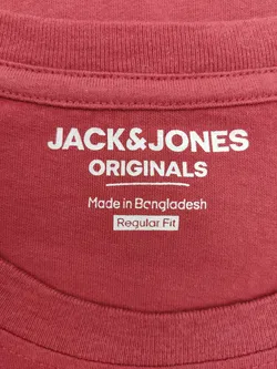 Jack & Jones Herren Shirt rot Gr.M - Bild 4